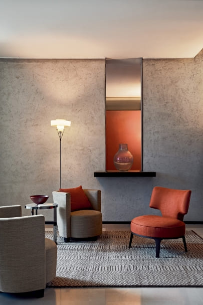 Flexform Drop armchair в интерьере
