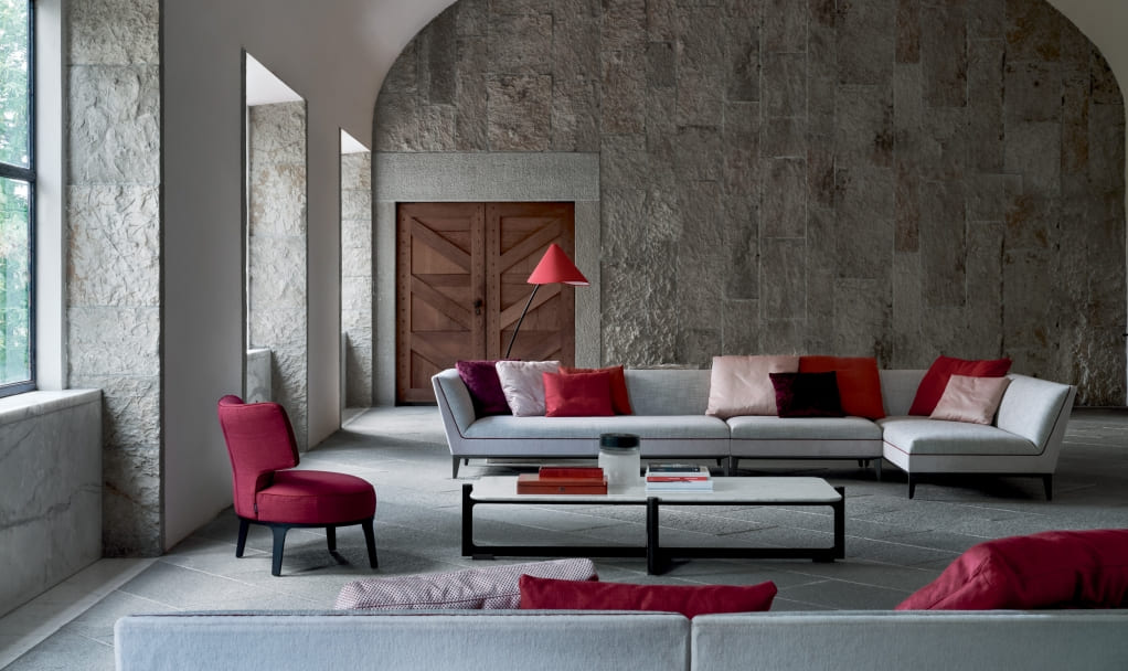 Flexform Drop armchair в интерьере