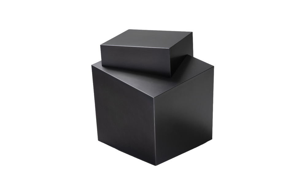 Holly Hunt Pyrite Corner Table