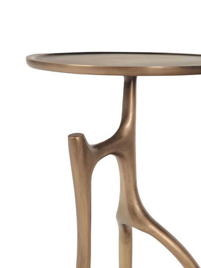 Corner Table Holly Hunt Branche в интерьере