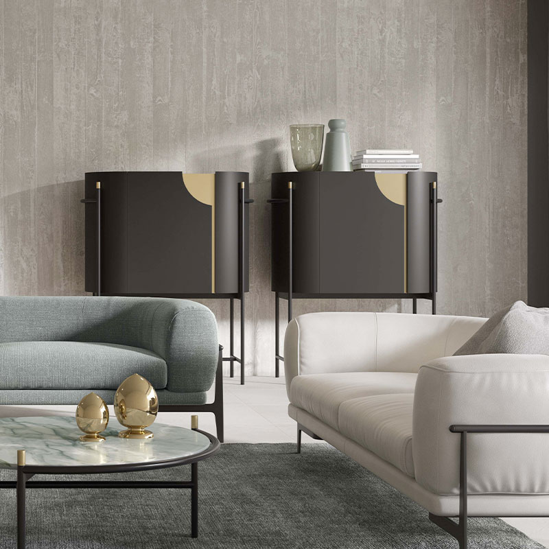 NATUZZI ITALIA Orfeo Wine Cabinet в интерьере