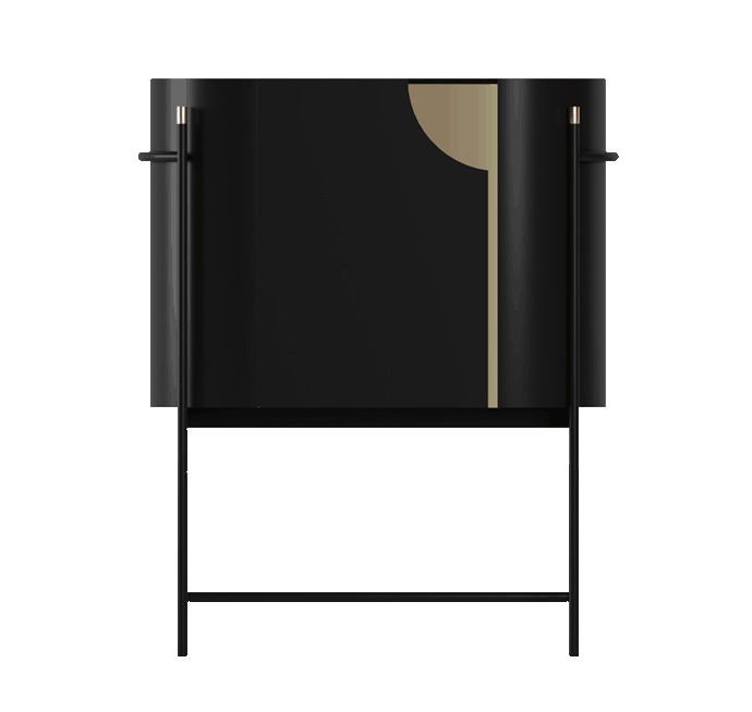 NATUZZI ITALIA Orfeo Wine Cabinet в интерьере