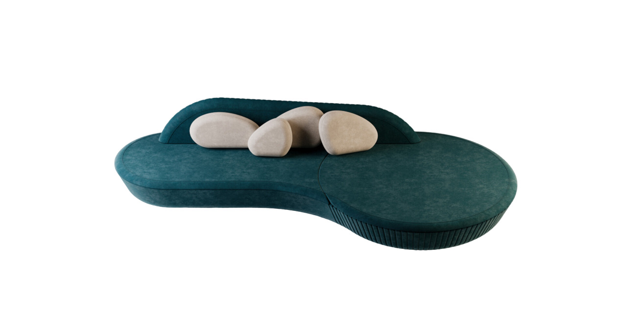 Sofa Alma de luce Amaterasu в интерьере