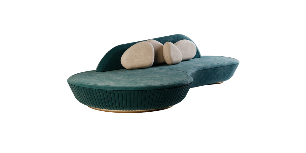 Sofa Alma de luce Amaterasu в интерьере