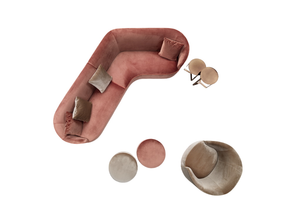 Sofa Marelli Moon в интерьере