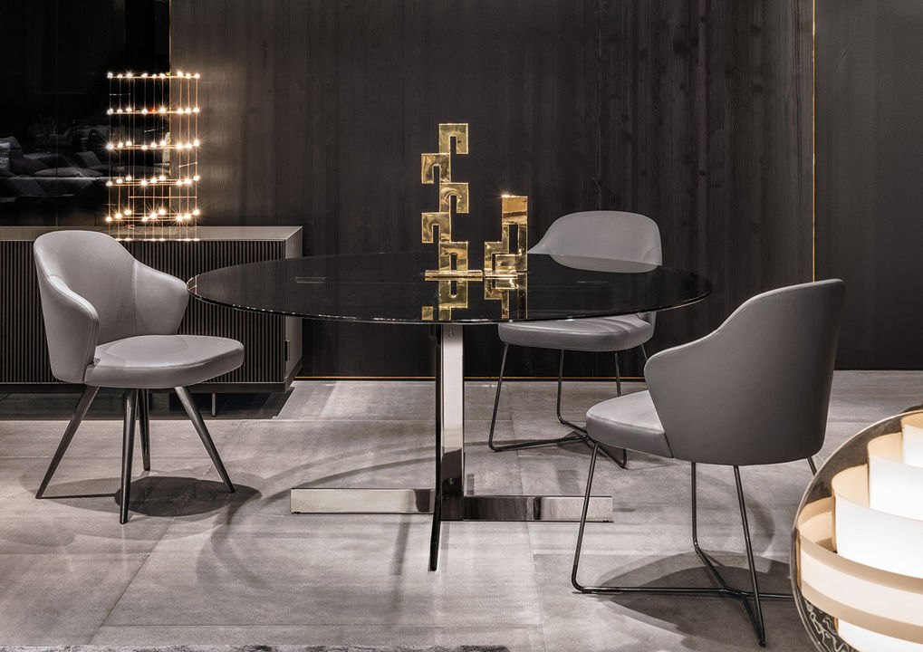 Minotti Leslie Kitchen Chair в интерьере