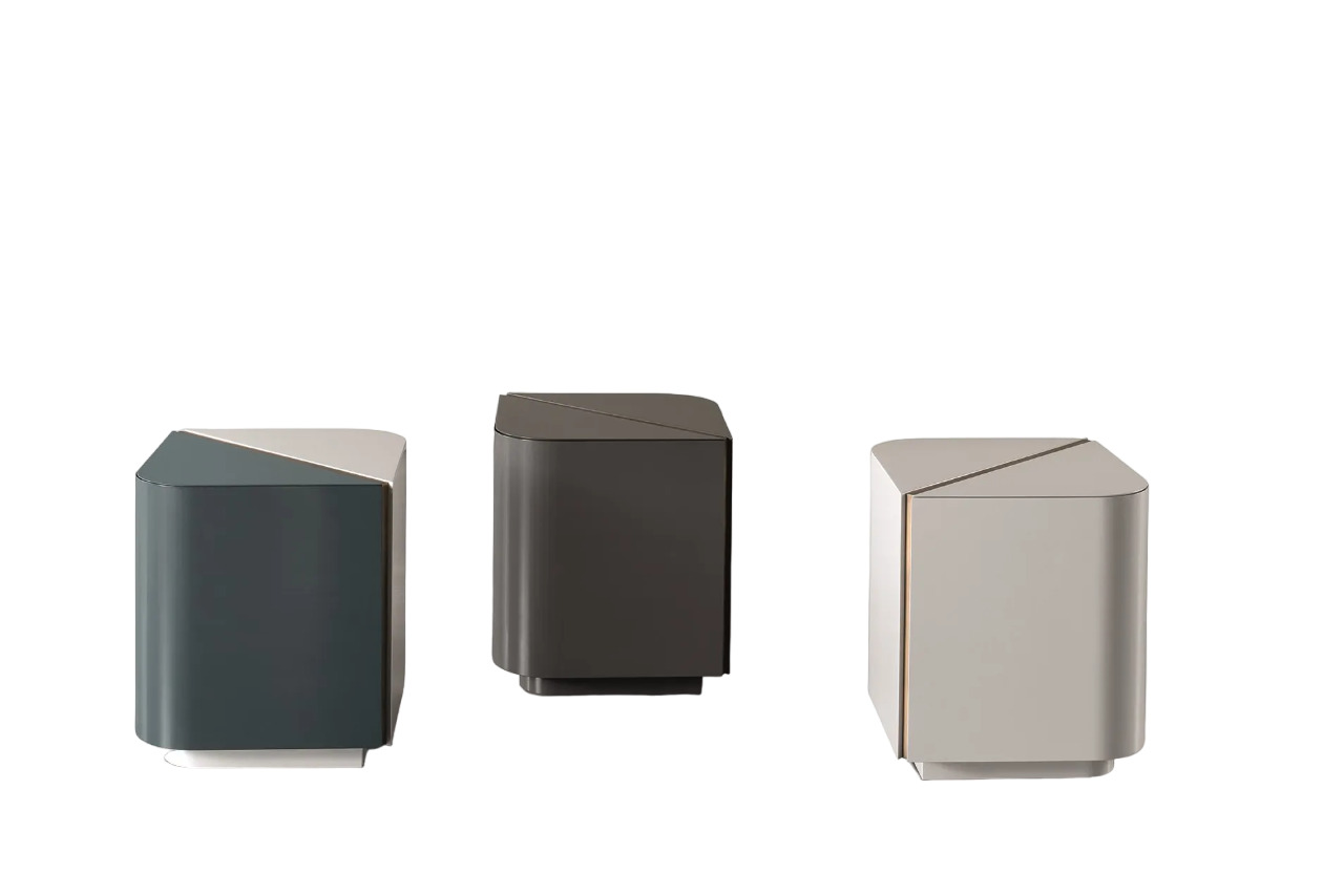 MERIDIANI Dimitri bedside cabinet в интерьере