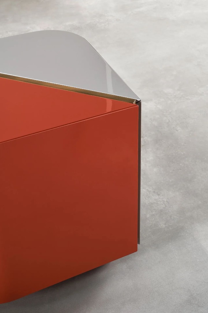 MERIDIANI Dimitri bedside cabinet в интерьере