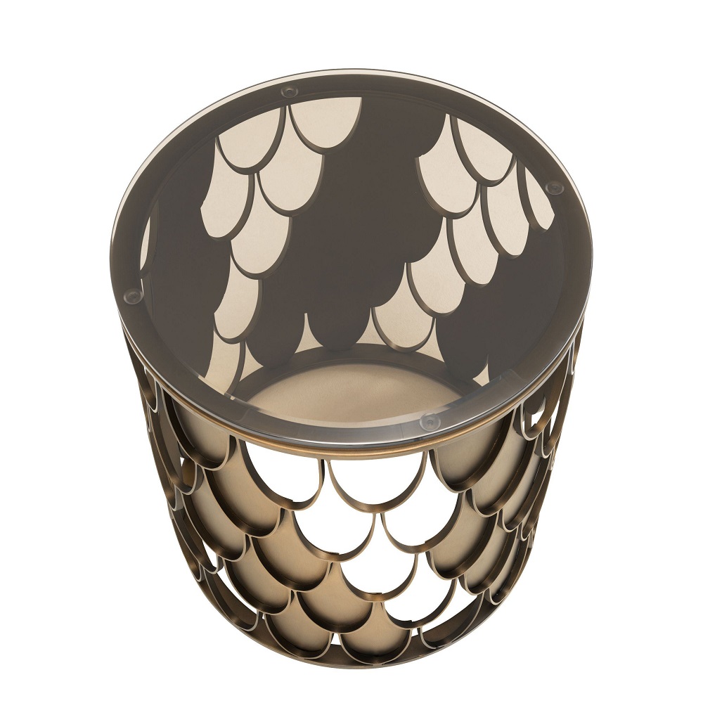 Eichholtz L'Indiscret Corner Table в интерьере