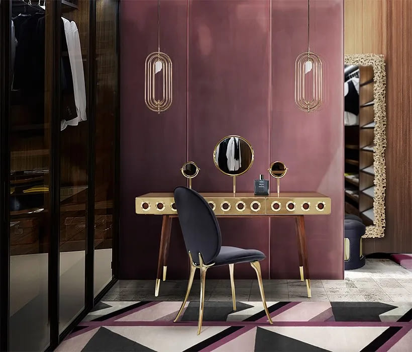 Essential Home Monocles Toilet Table в интерьере