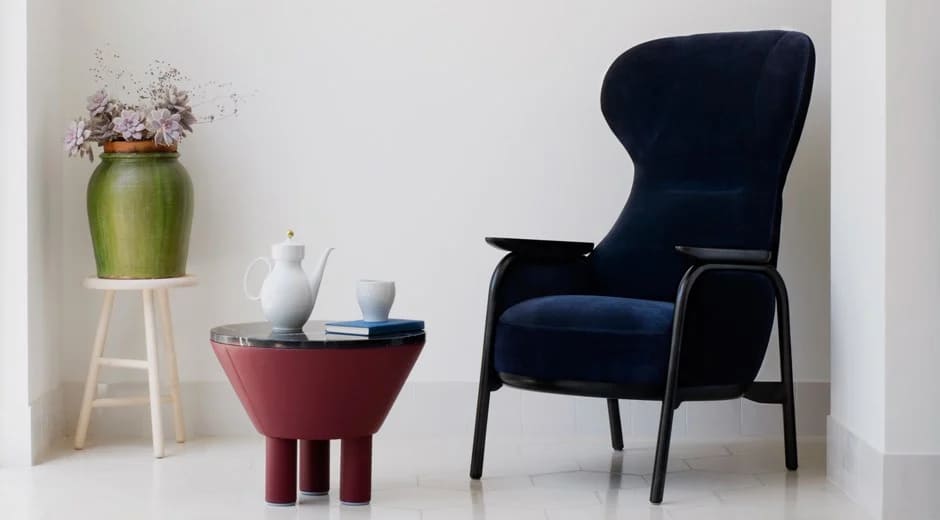 Armchair Wittmann Vuelta в интерьере