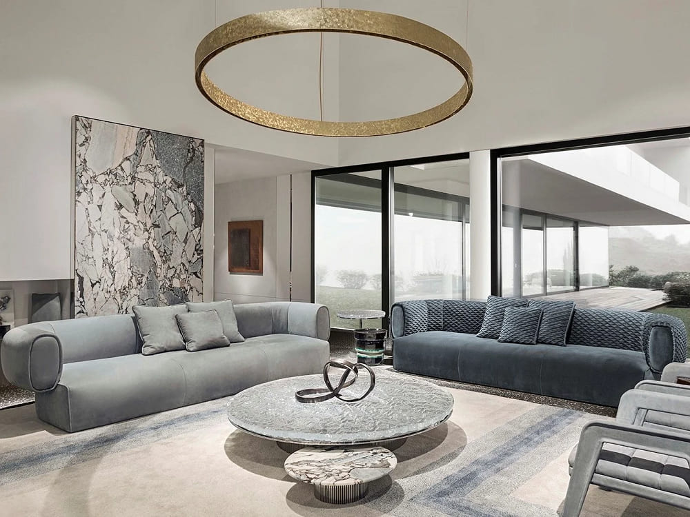 Sofa CORNELIO CAPPELLINI Hug в интерьере