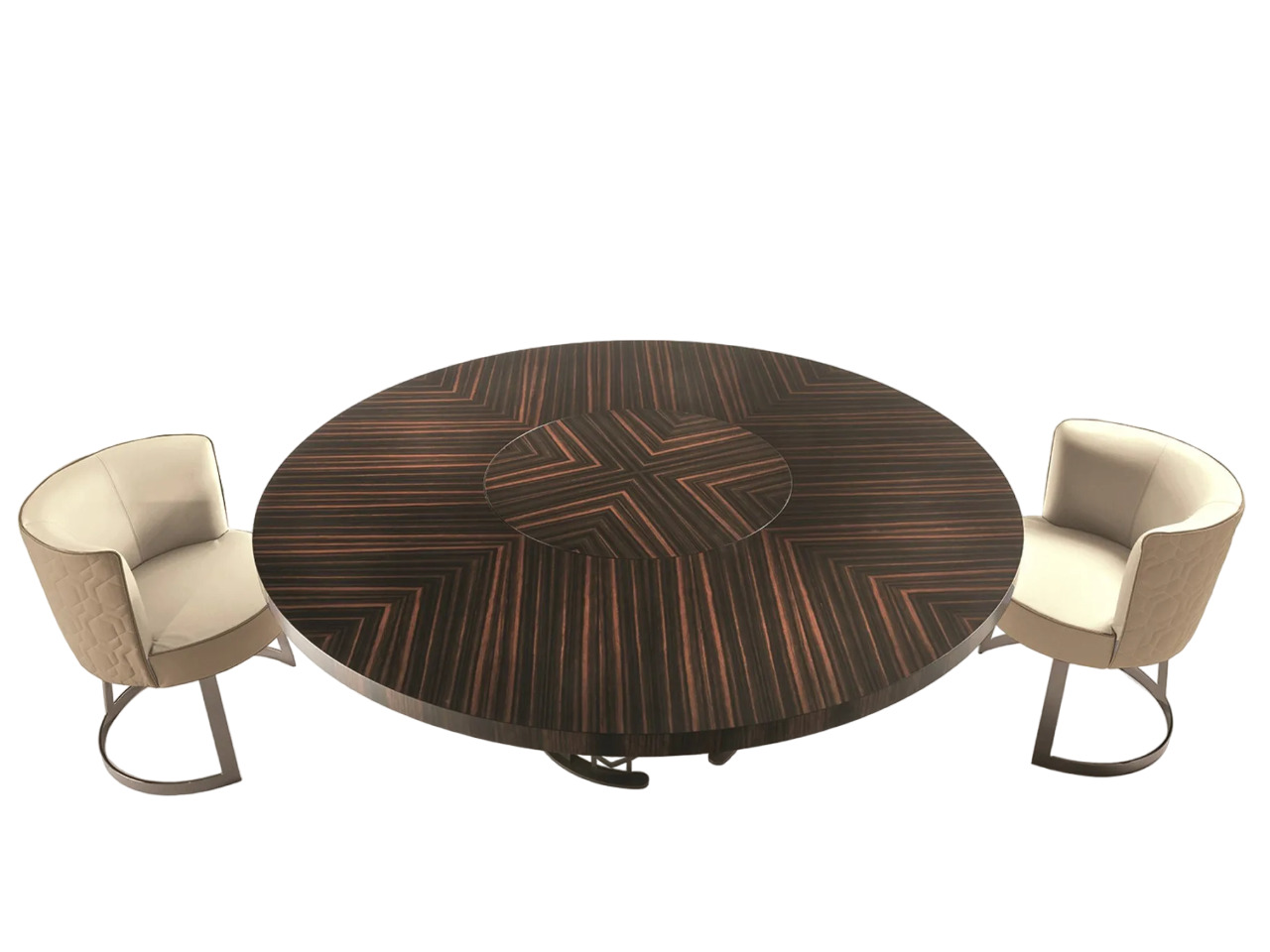 Longhi Clairmont Dining Table в интерьере