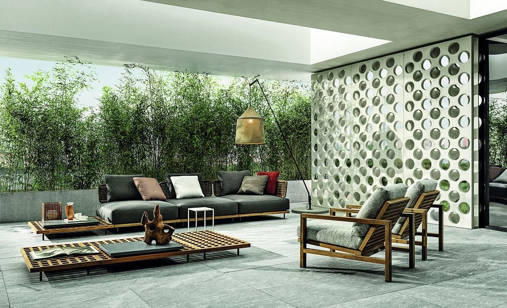 Minotti Quadrado Armchair в интерьере