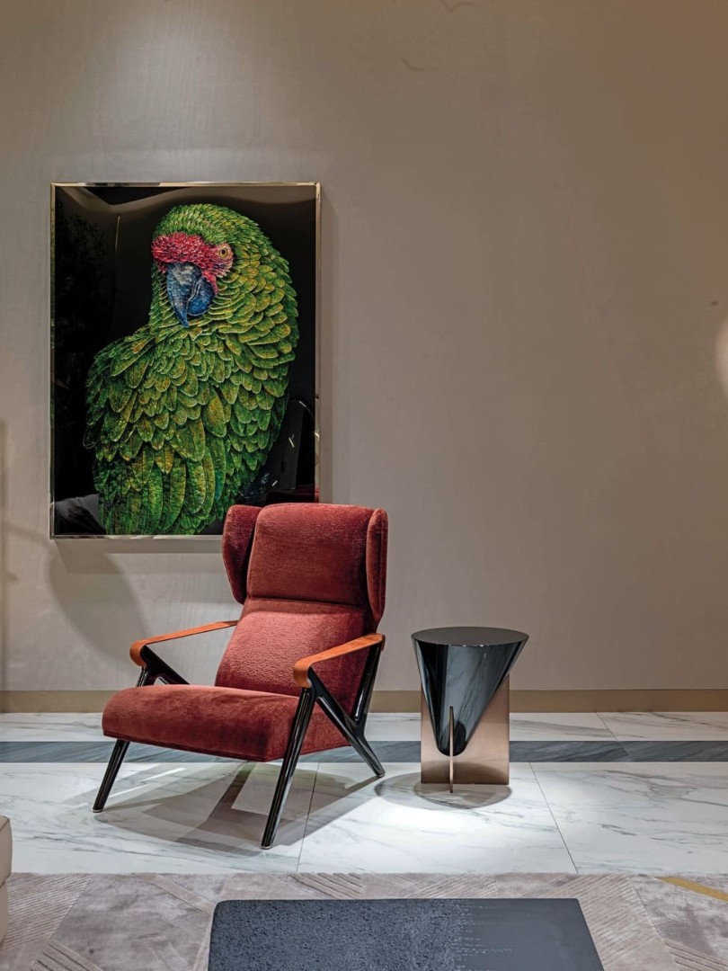 Corner table Visionnaire Minstrel в интерьере