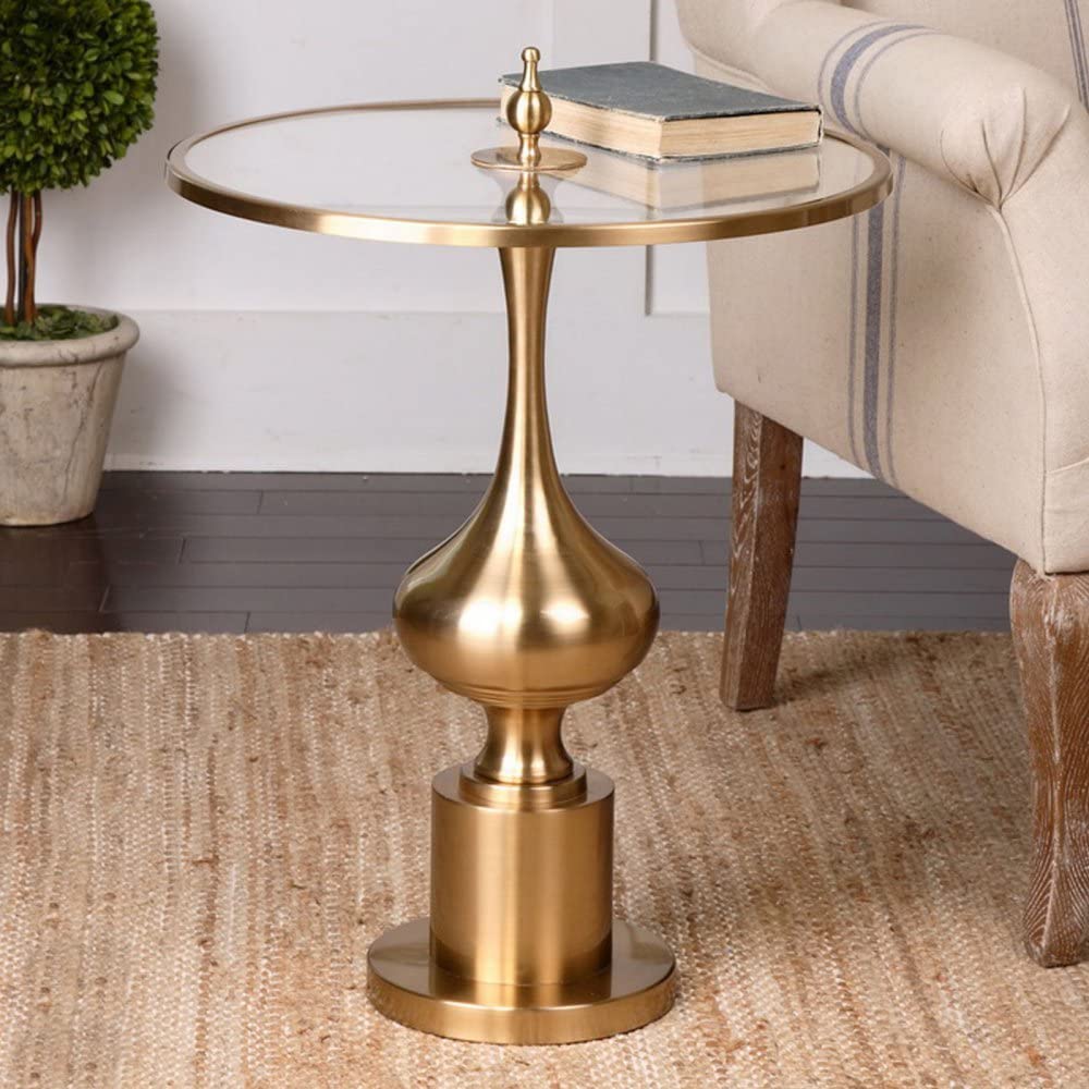 Corner table Uttermost Bertina Accent в интерьере