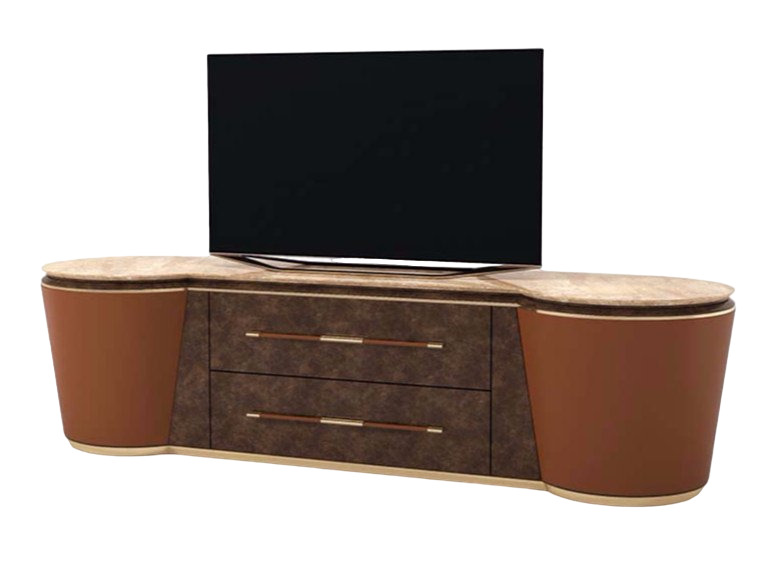 TV cabinet Turri Noir в интерьере