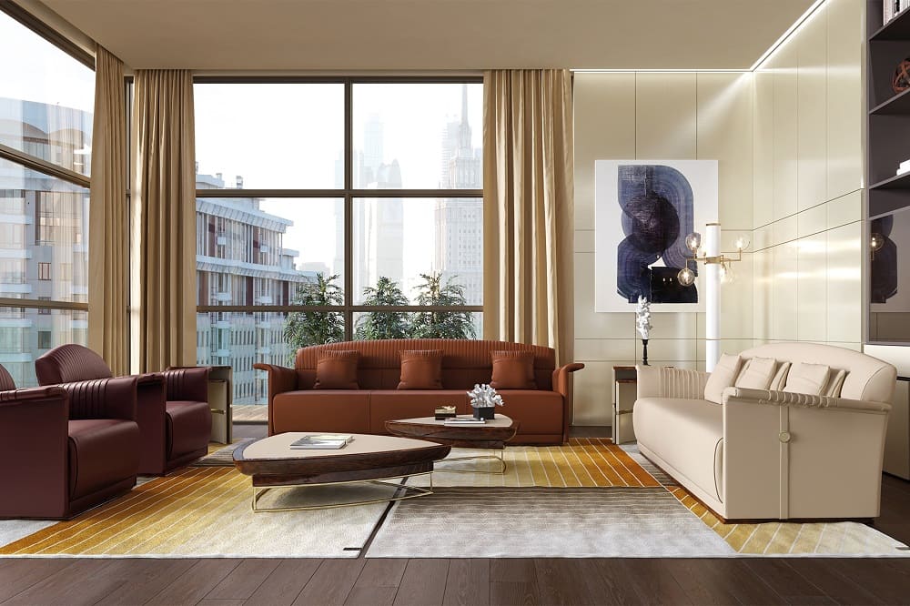 Sofa Turri Madison в интерьере