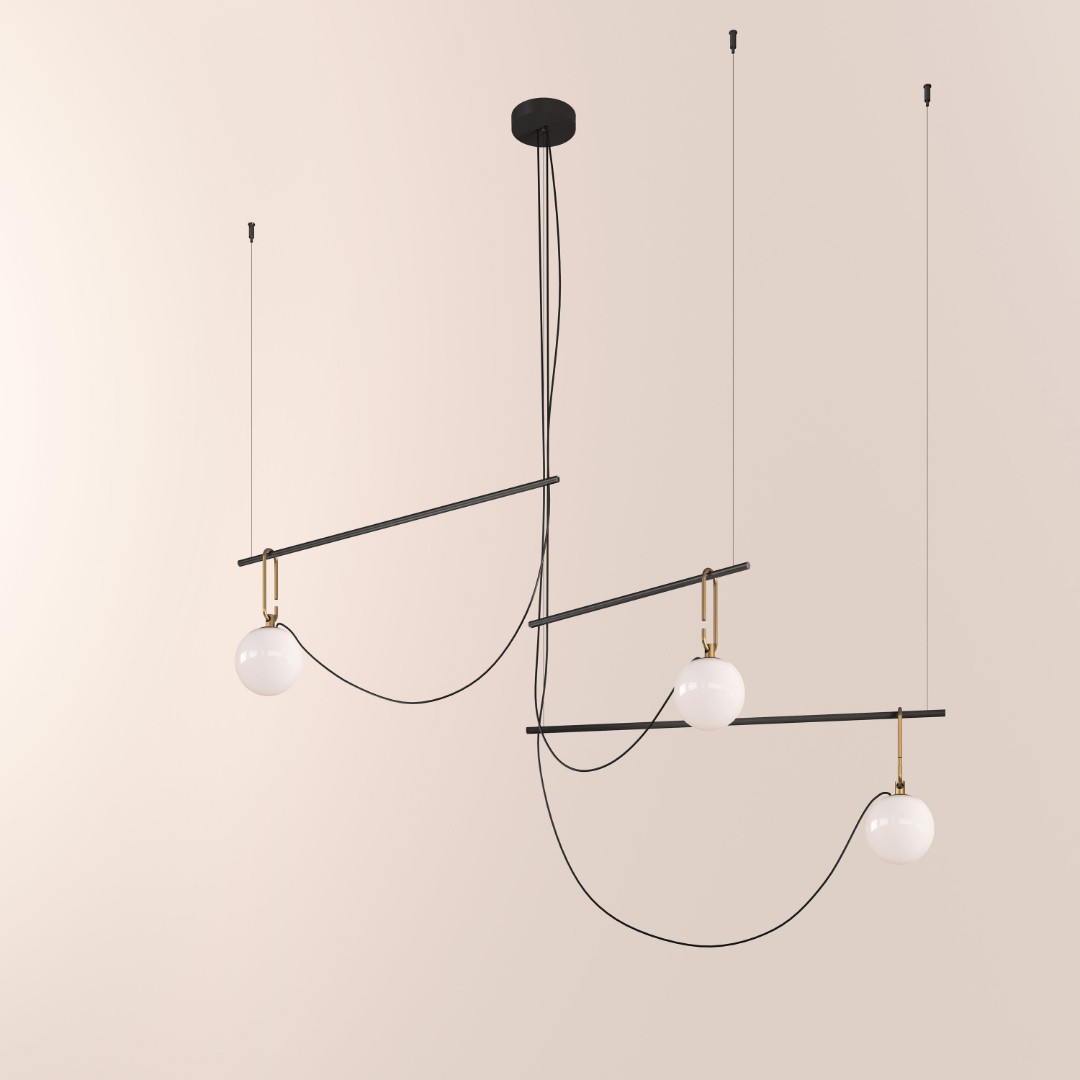 Pendant Light Artemide NH S3 14 в интерьере