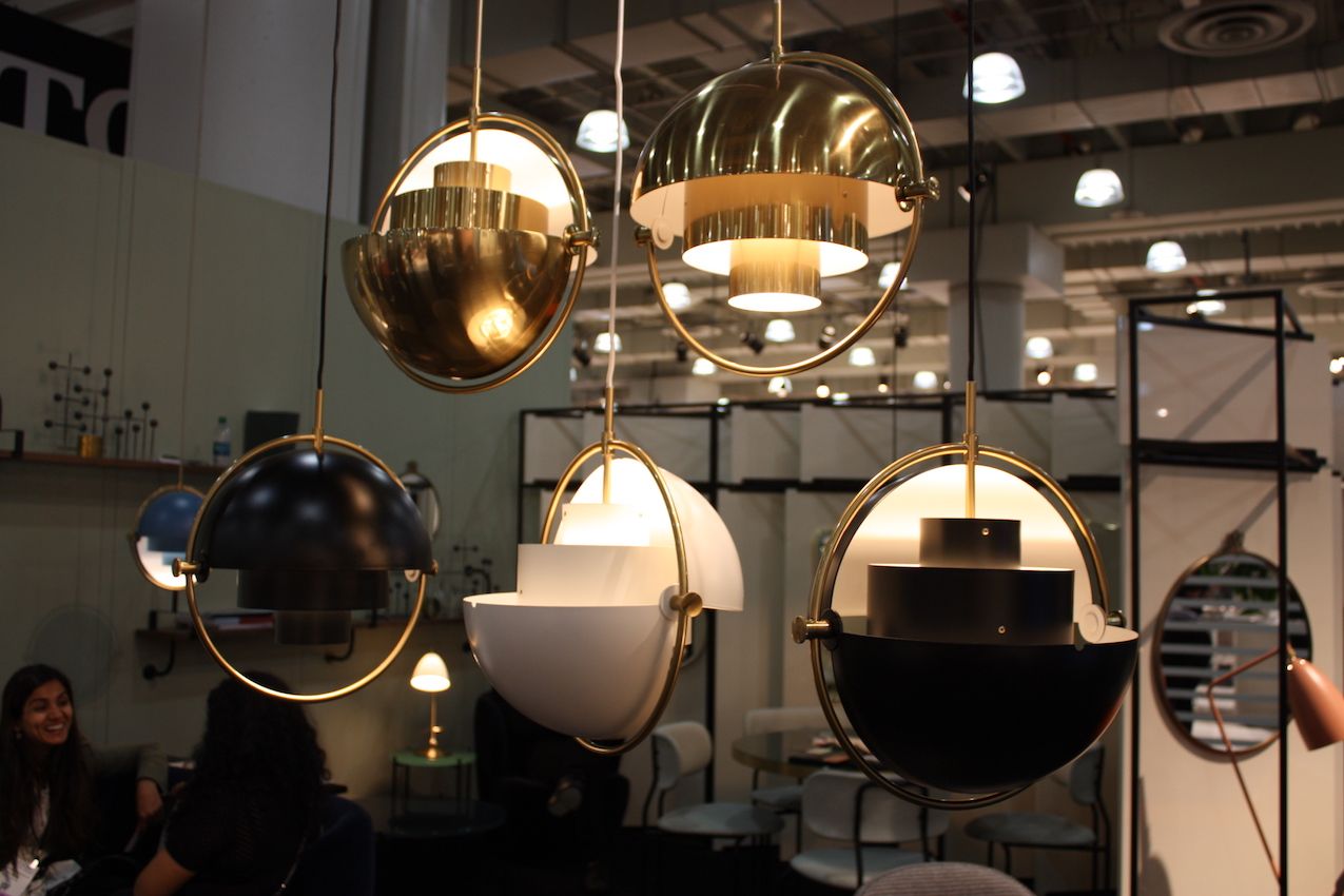 Pendant light GUBI Multi-Lite в интерьере
