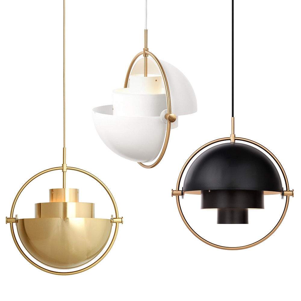 Pendant light GUBI Multi-Lite в интерьере