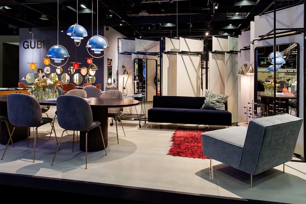 Pendant light GUBI Multi-Lite в интерьере