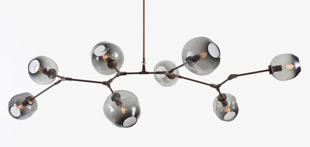 Lindsey Adelman Bubble Chandelier в интерьере