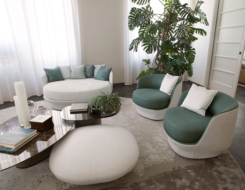 Banquette Giorgetti Galet 2 в интерьере