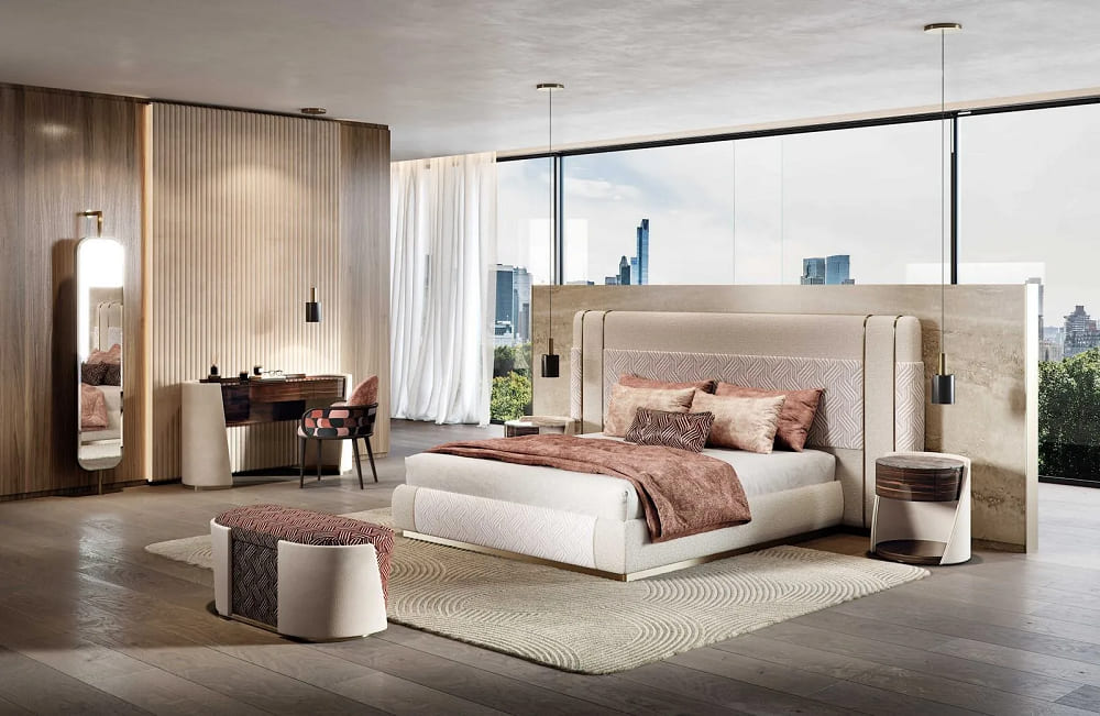 Capital Collection Majestic bedside table в интерьере