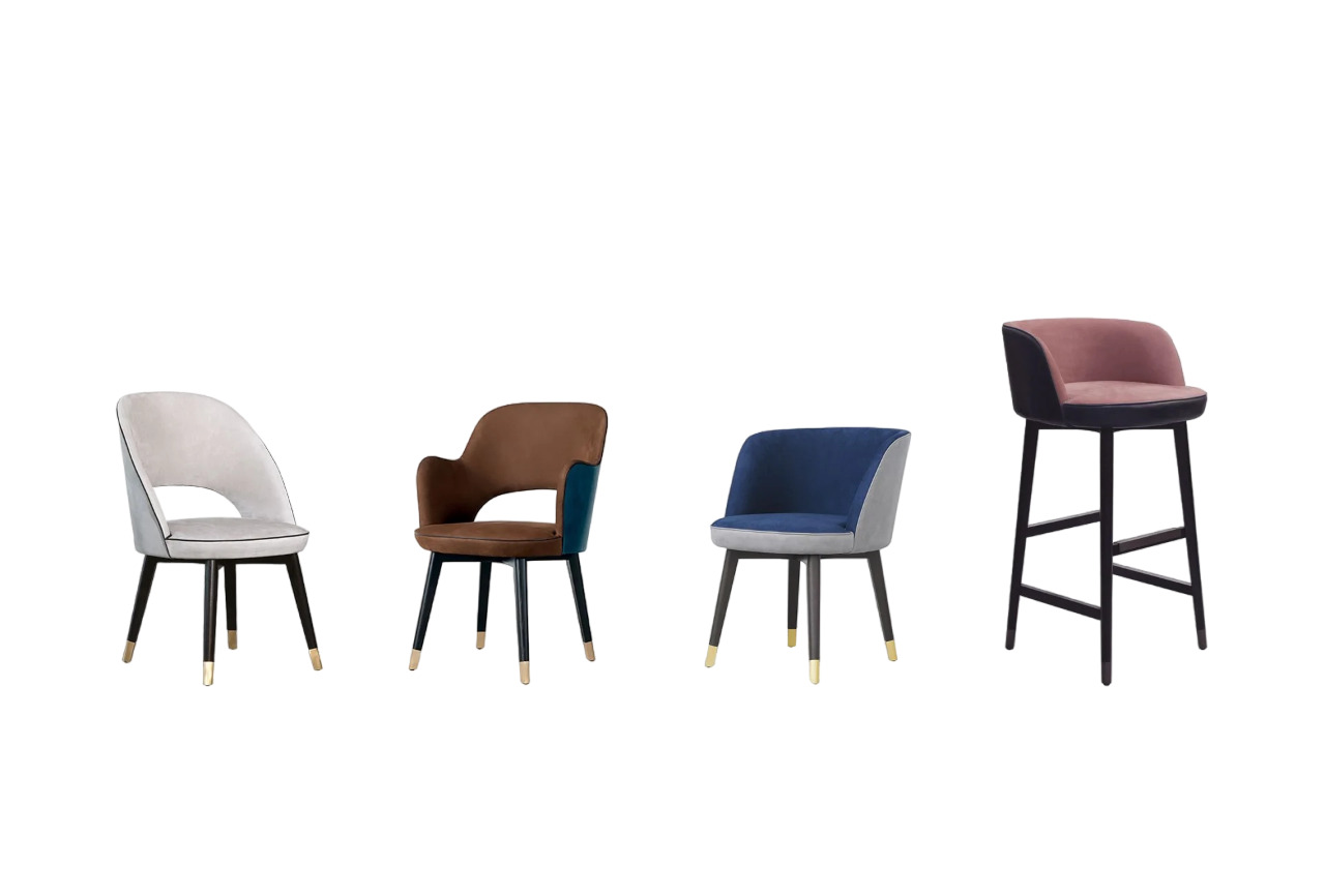 Baxter Colette kitchen chair в интерьере