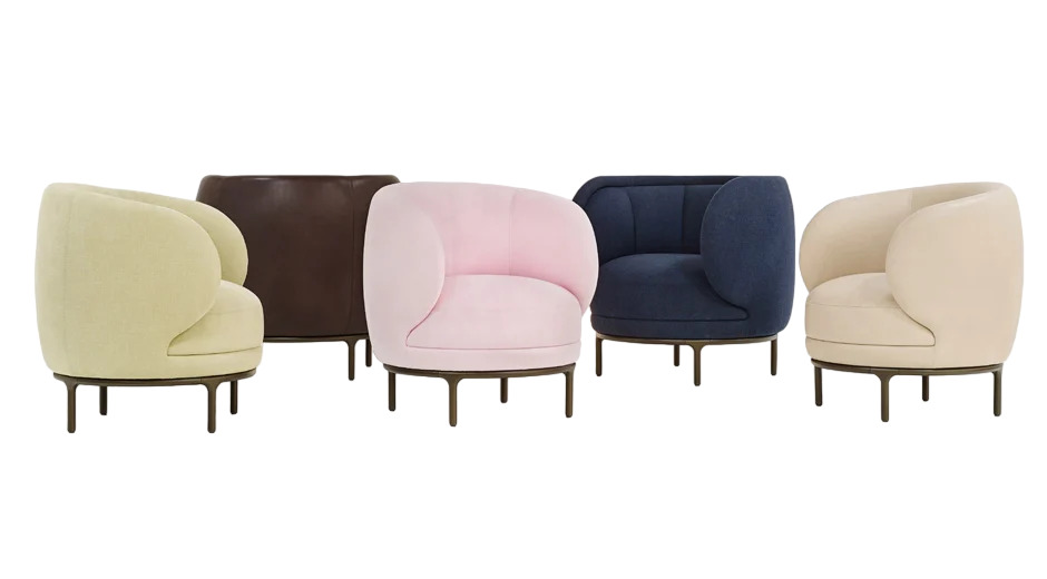 Armchair Wittmann Vuelta 72 в интерьере