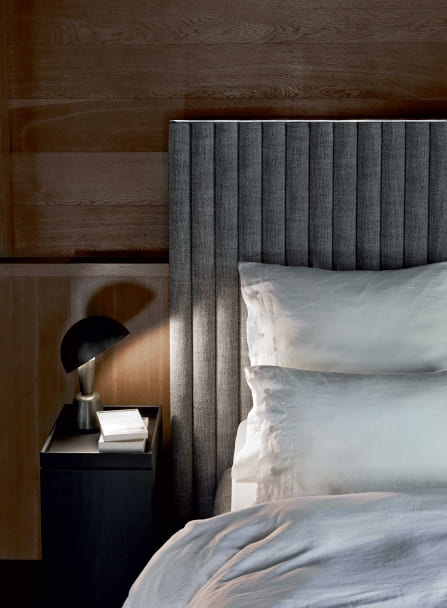 Flexform Biarritz Slim Bed в интерьере
