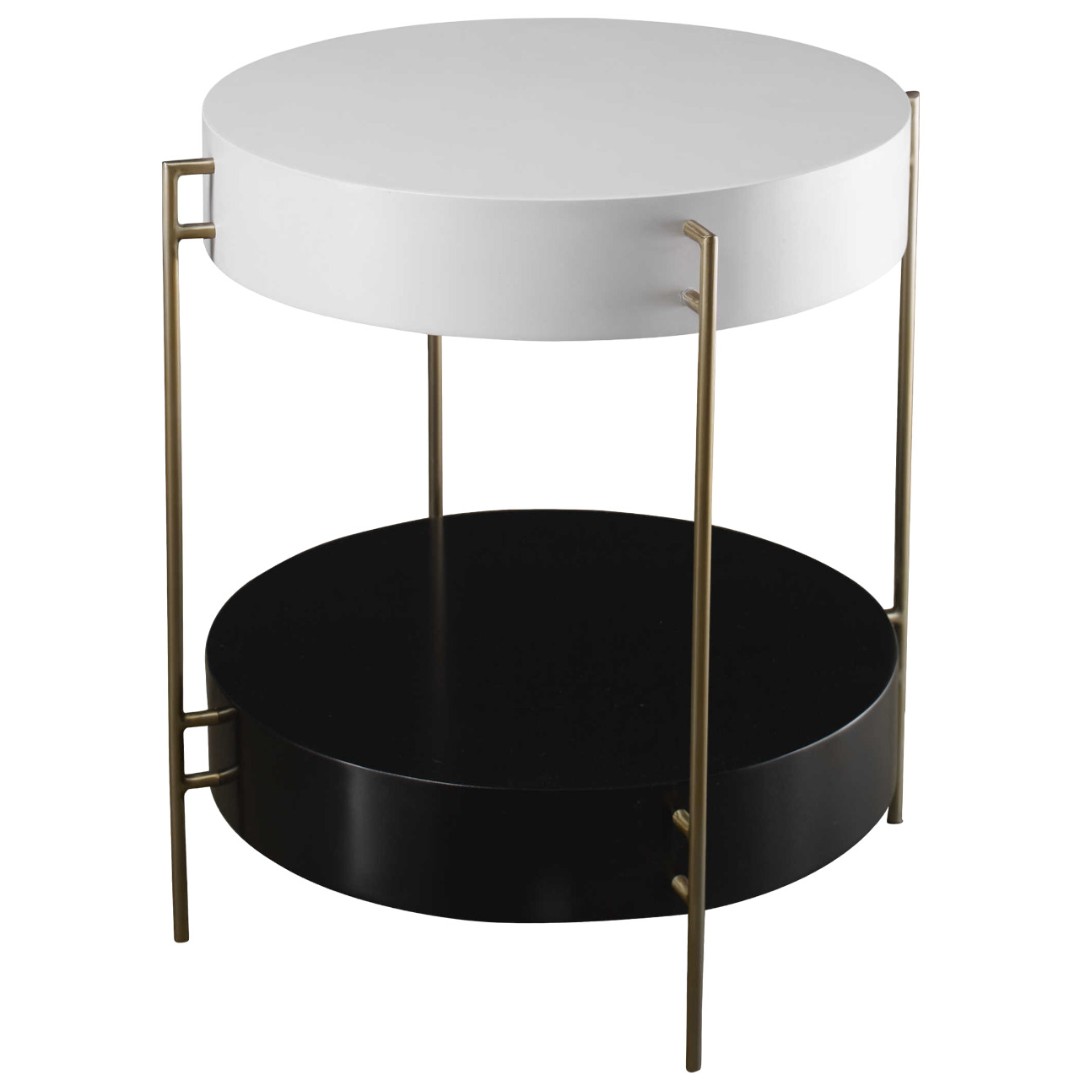Corner Table Uttermost Day And Night в интерьере