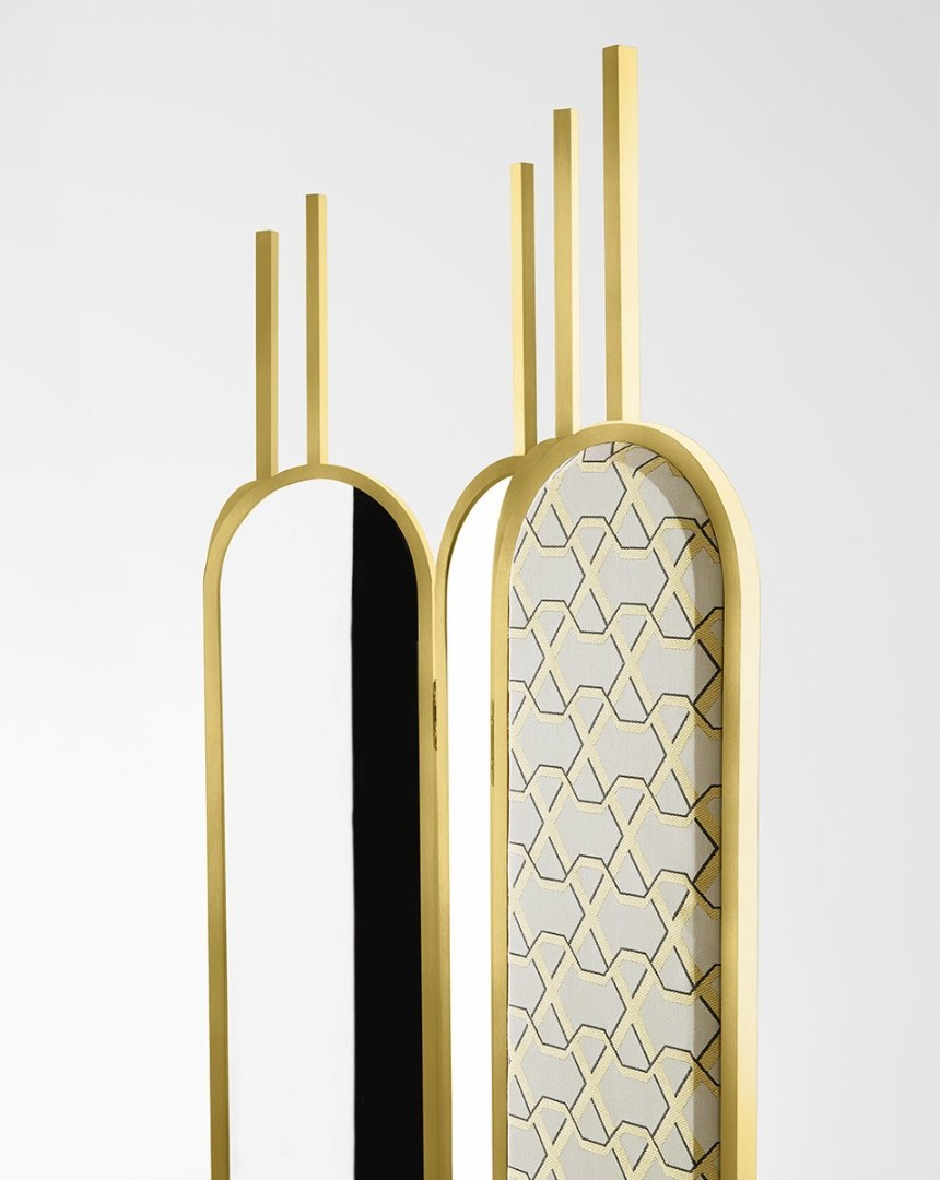 Gallotti&Radice Chloe screen. в интерьере