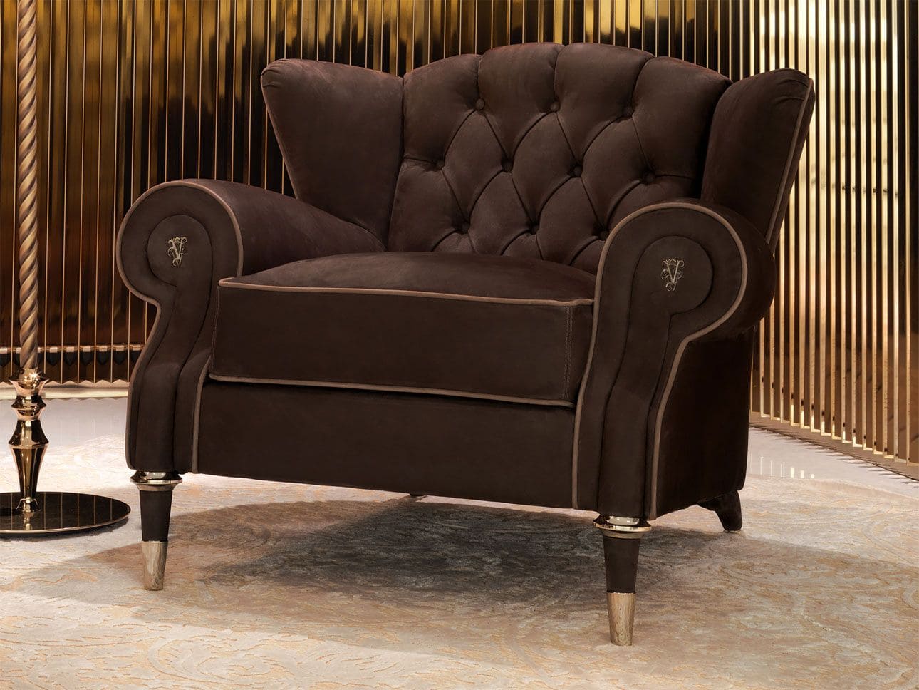 Visionnaire Wallis Armchair в интерьере