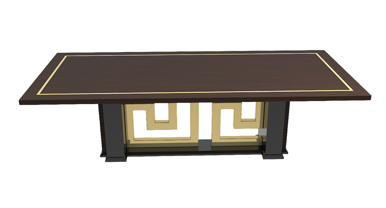 Versace Cartesio Dining Table в интерьере