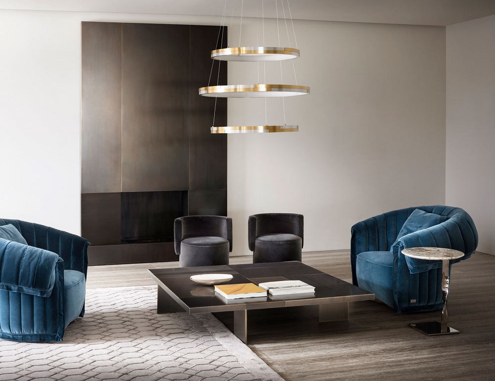 Armchair Rugiano Manta в интерьере