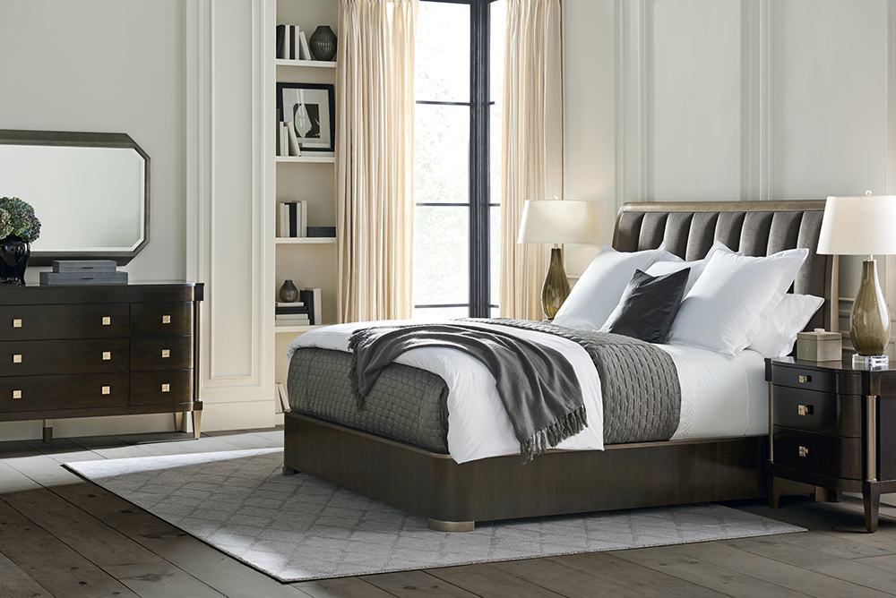 Caracole Cutting Corners Mirror в интерьере