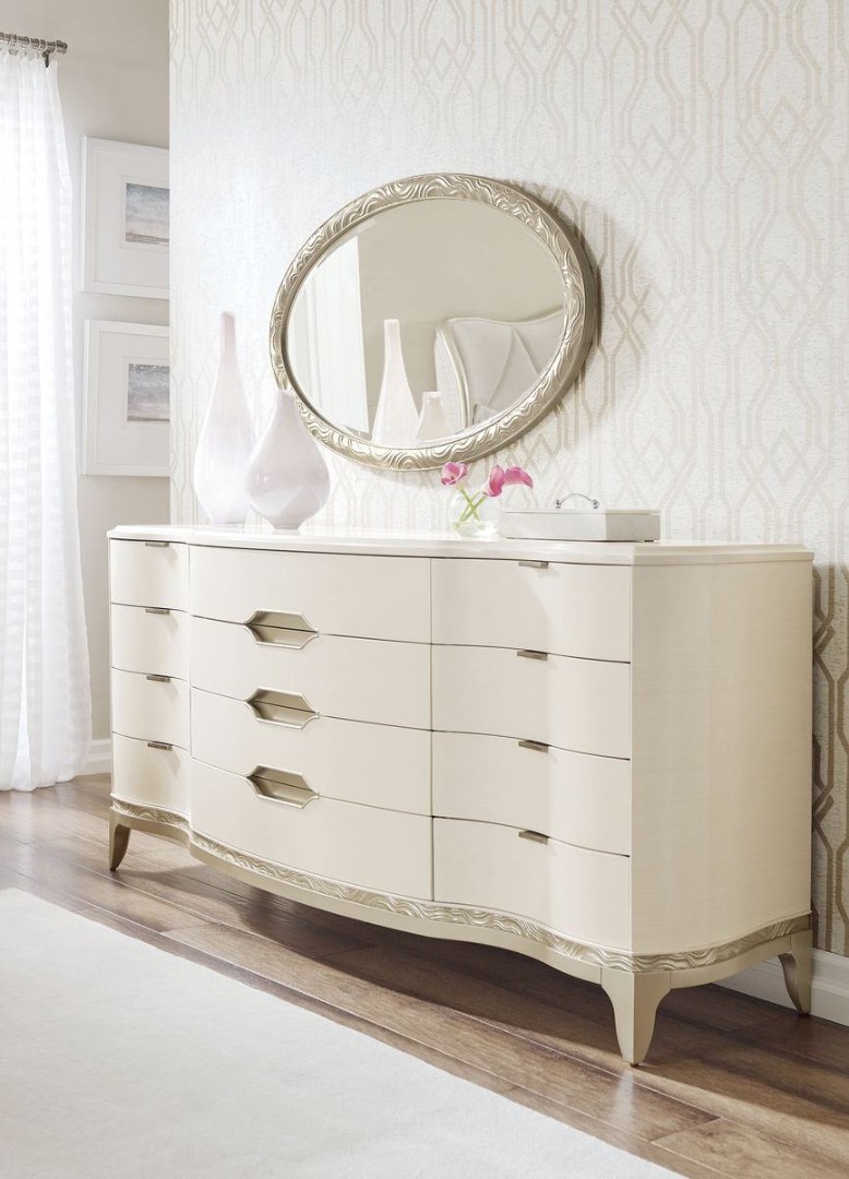 Caracole Adela Mirror в интерьере