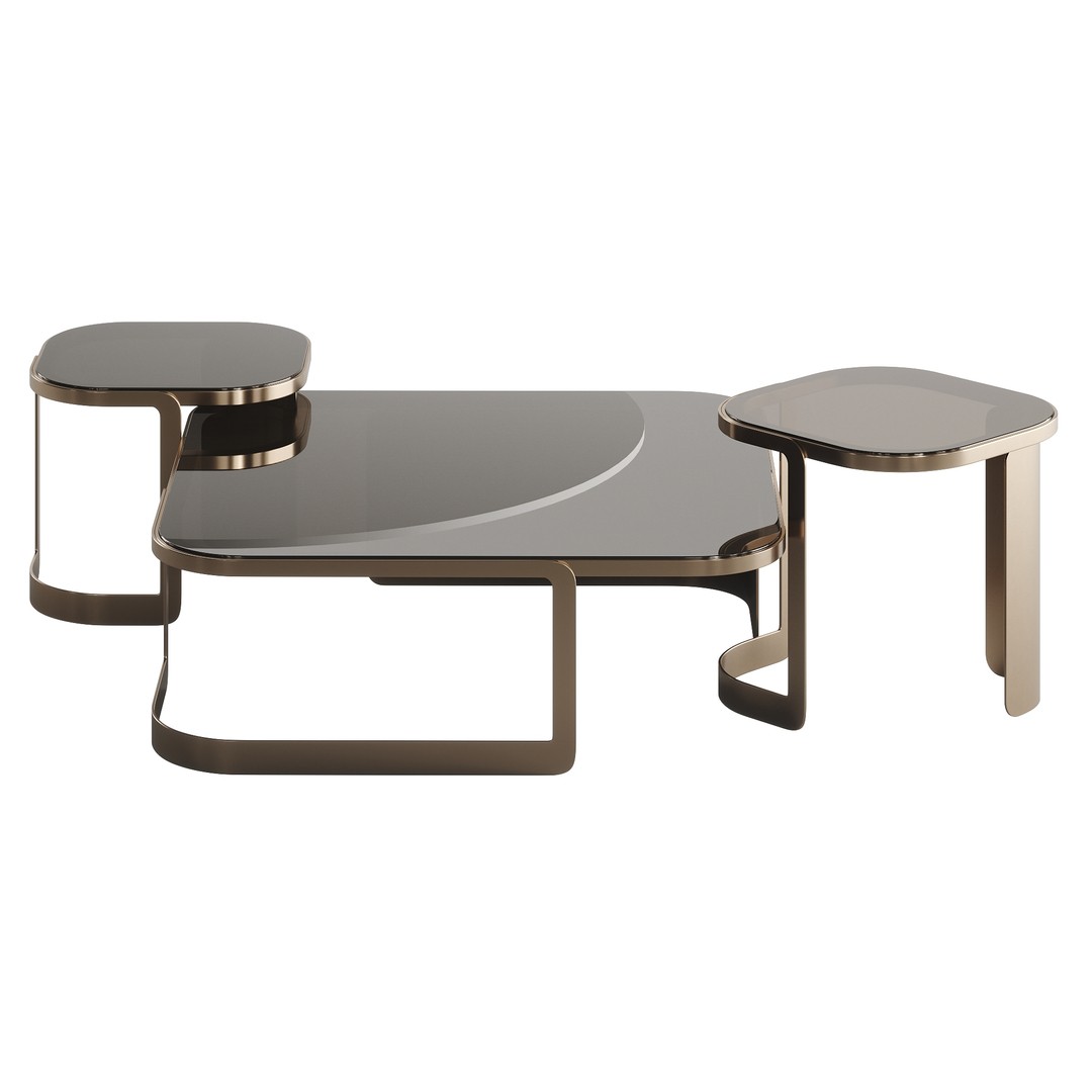 Fendi Bent coffee table в интерьере