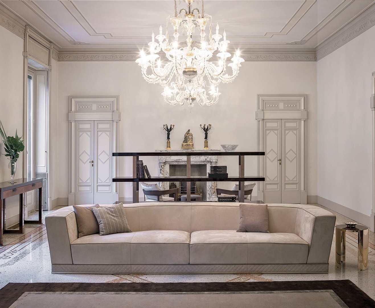Sofa LONGHI Welles в интерьере
