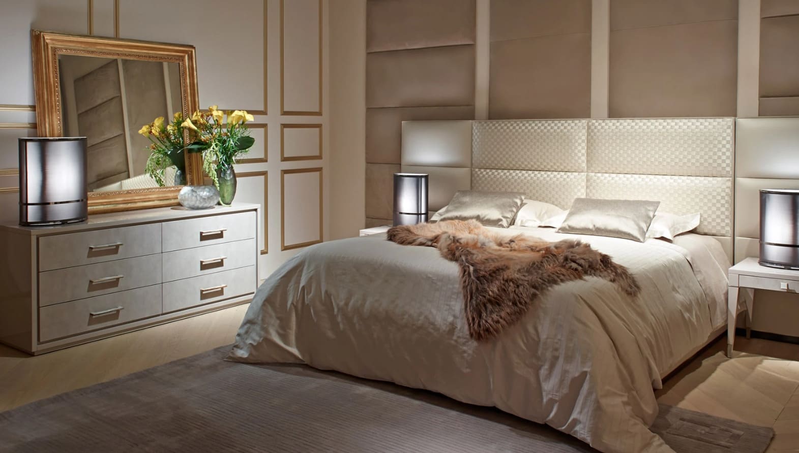 Fendi Urano 2 Bed в интерьере