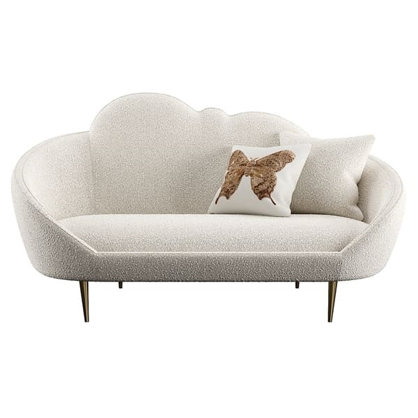 Sofa Jonathan Adler Ether Cloud Settee в интерьере