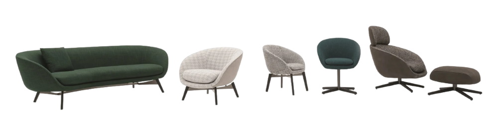 Sofa Minotti Russell в интерьере