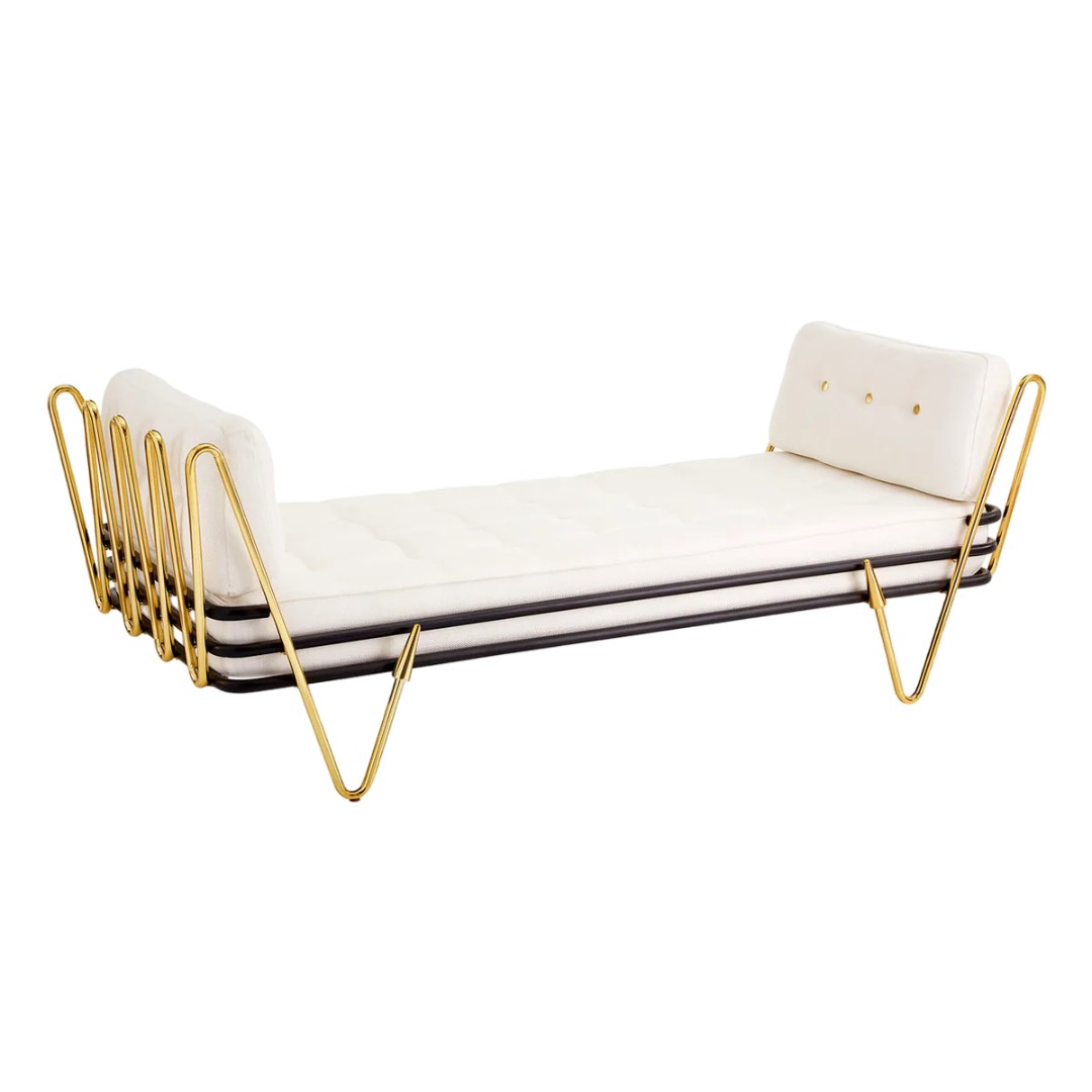 Banquette Jonathan Adler Maxime в интерьере