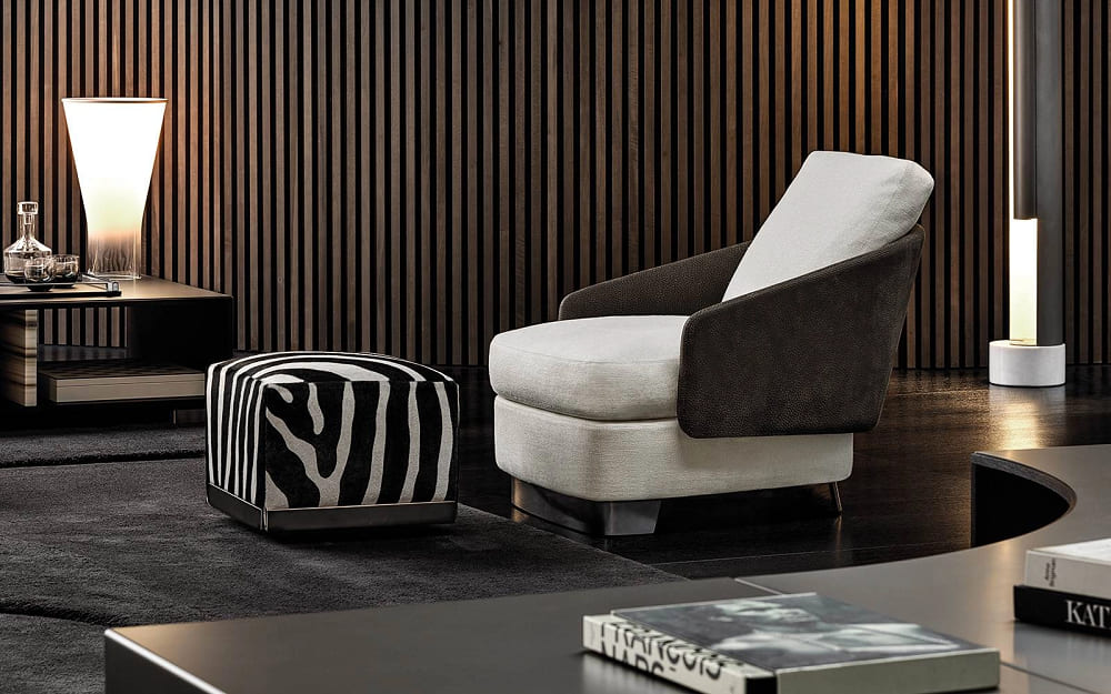 Minotti West Banquette в интерьере