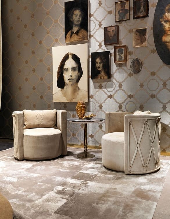Visionnaire Kingsley armchair в интерьере