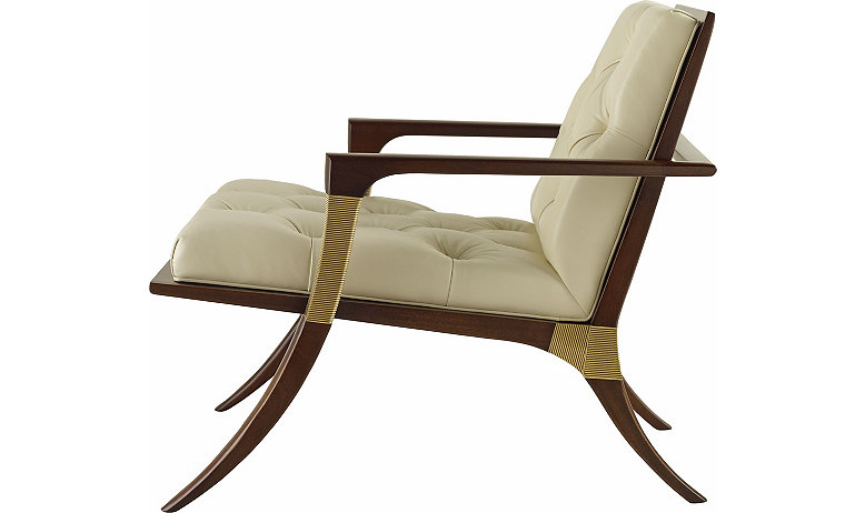 Baker Athens Tufted Armchair в интерьере