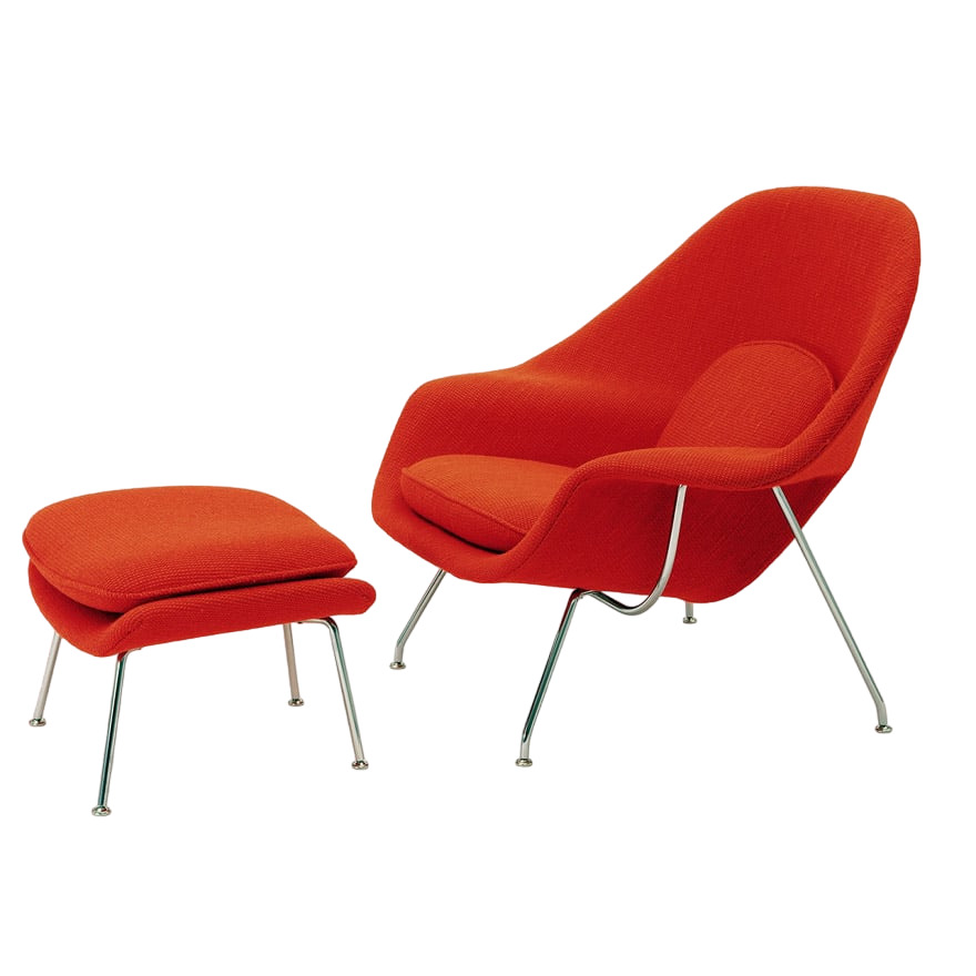 Knoll Womb armchair в интерьере