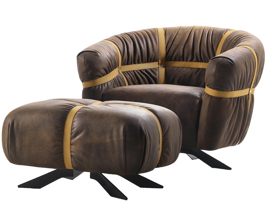 Gamma Arredamenti Crossover Armchair в интерьере